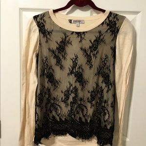 Jennifer Lopez Lace Sweater
